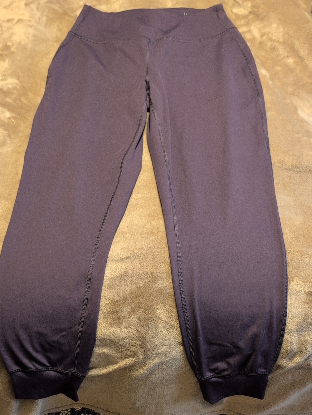 tek gear purple ultrastretch activewear Joggers Sz Medium